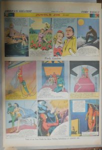 Flash Gordon Sunday by Alex Raymond from 7/28/1940 Large Full Page Size !
