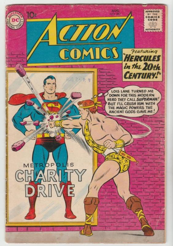 Action Comics #267 (Aug-60) VG+ Affordable-Grade Superman, Supergirl