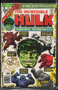 The Incredible Hulk Annual #5 (1976) Hulk