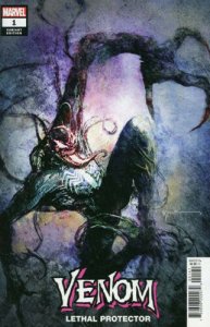 Venom Lethal Protector #1 Bill Sienkiewicz Variant Marvel Comics 2022 