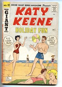 Katy Keene Holiday Fun #12 - 1961 - Archie - G/VG - comic book