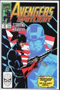 Avengers Spotlight #34 (1990) U.S.Agent