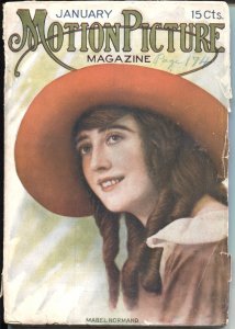 MAG: Motion Picture Magazine 1/1916-Mabel Normand-Uncle Toms Cabin-Norma Talm...