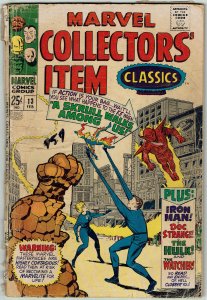 Marvel Collectors Item Classics #13 (1968) Fantastic Four FR