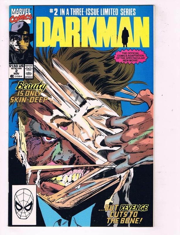 Darkman # 2 NM Marvel Comic Book Movie Series Adaptation J49