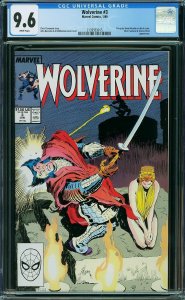 Wolverine #3 (1989) CGC 9.6 NM+