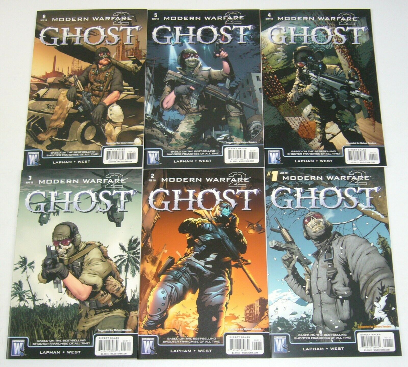 Modern Warfare 2: Ghost (Volume) - Comic Vine