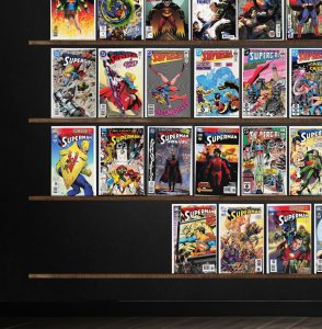 Huge Lot 140+ Comics with Superman, Supergirl, Robin, Action Comics & More!