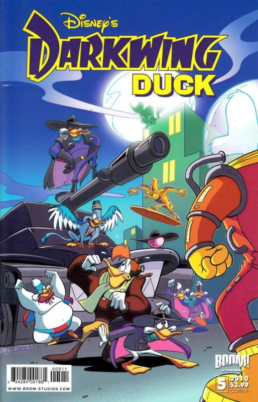 DARKWING DUCK #5 COVER A NEAR MINT RARE!