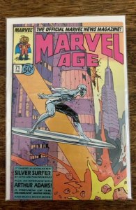 Marvel Age #71 (1989) Moebius cover