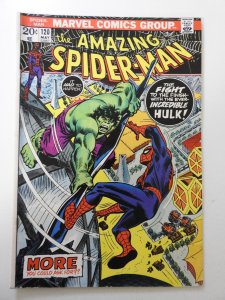 The Amazing Spider-Man #120 (1973) VG Condition moisture stain, rust on staples