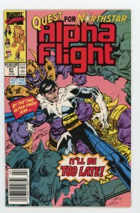 Alpha Flight #81 (1983 v1) John Byrne Cover Newsstand FN