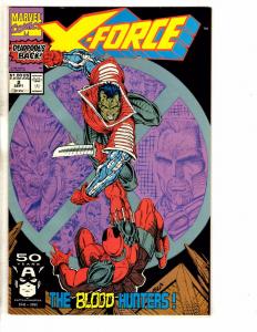 X-Force # 2 VF Marvel Comic Book 2nd Deadpool Appearance X-Force X-Men GM16