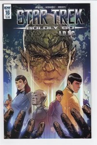 STAR TREK BOLDLY GO (2016 IDW) #16 CVR A HERNANDEZ