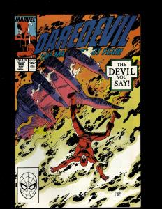 Lot of 12 Daredevil Comics #265 266 267 268 269 270 271 272 273 274 275 276 GK14