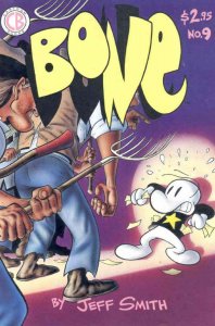 Bone #9 VF ; Cartoon Books | Jeff Smith 1st