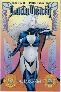 Lady Death : Blacklands # 2 Art Nouveau Lim to 750 Edition Variant Cover !!  NM