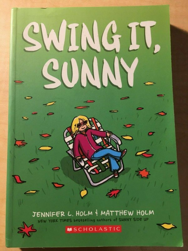 Swing It, Sunny Scholastic Comic Book TPB Graphic Novel Jennifer and Matt MFT2