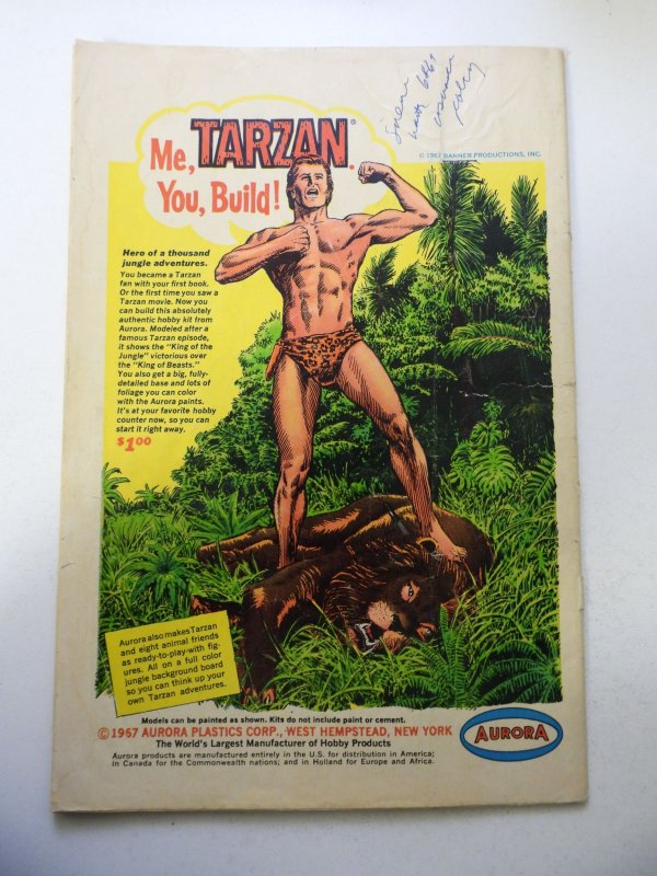 Action Comics #356 (1967) VG Condition moisture stain bc