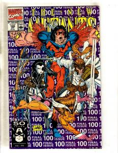 New Mutants # 100 VF 1st Print Marvel Comic Book 1st X-Force Appearance J320