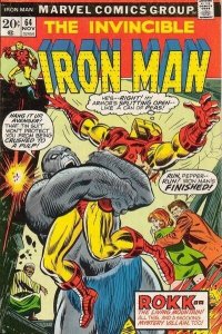 Iron Man, The Invincible #64 Marvel Comics 11/73 (GD 2.0 Water Damage/Stock Pic)