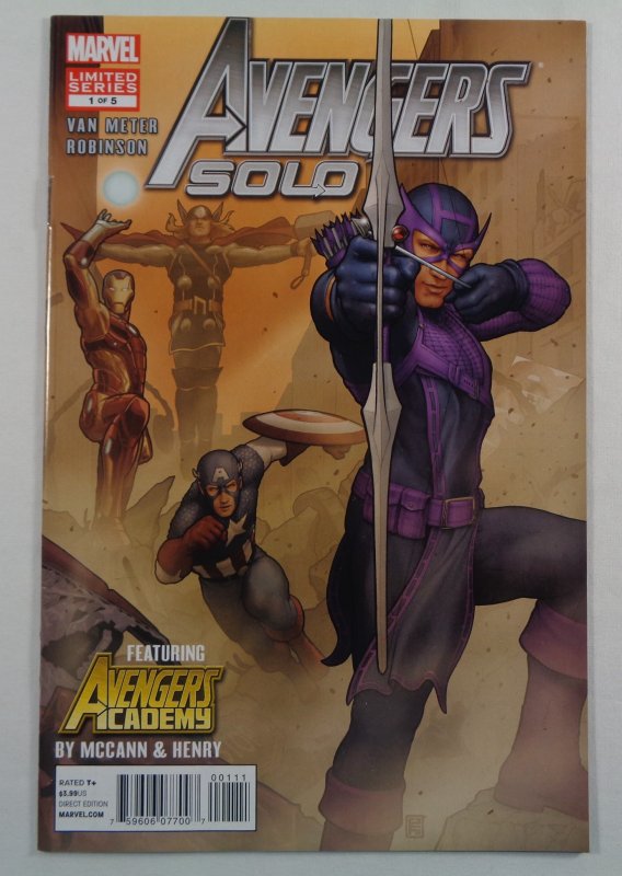 Avengers Solo #1 NM-/NM Front/Back Cover Photos Marvel 2011