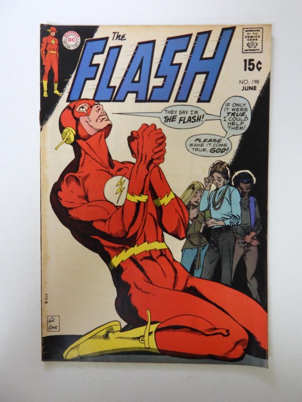 The Flash #198 (1970) FN- condition