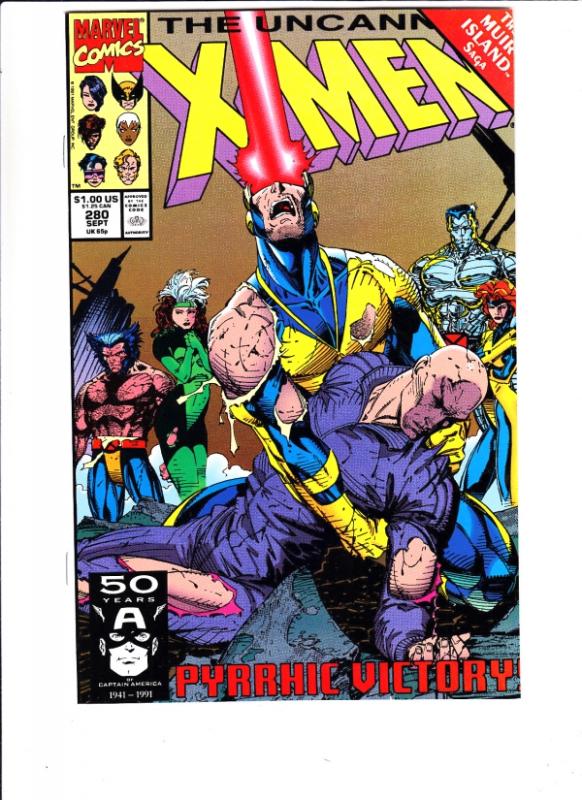 X-Men #280 (Sep-91) NM/MT Super-High-Grade X-Men