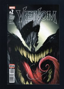 Venom #2 - Gerardo Sandoval Variant Cover. Mike Costa Story. (9.0/9.2) 2017