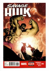 SAVAGE HULK #06 (2015) GABRIEL HARDMAN | DIRECT EDITION | 1ST PRINT
