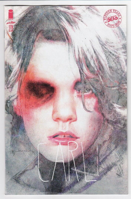 WALKING DEAD (2003 IMAGE) #179 VARIANT CVR B SIENKIEWICZ NM