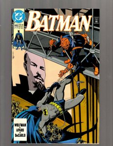 11 Batman DC Comics #440 442 445 446 447 448 449 450 451 452 455 Wayne J417