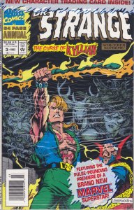 Doctor Strange: Sorcerer Supreme Annual #3 (Newsstand) (with card) VF ; Marvel |