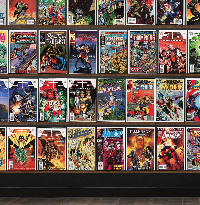 Huge Lot 150+ Comics with 52, Countdown, The Avengers & More!
