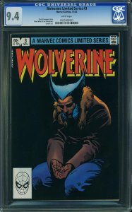 Wolverine #3 (1982) CGC 9.4 NM