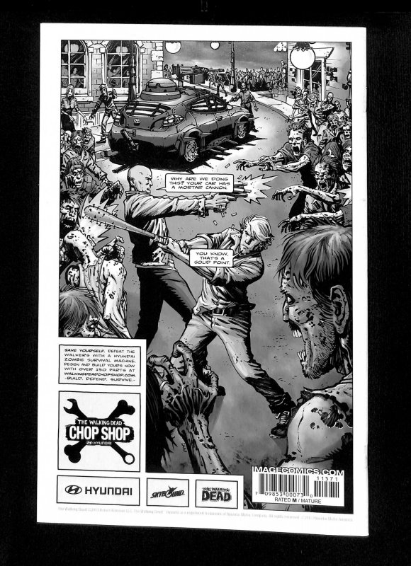 Walking Dead #115 Cover G Kirkman Variant