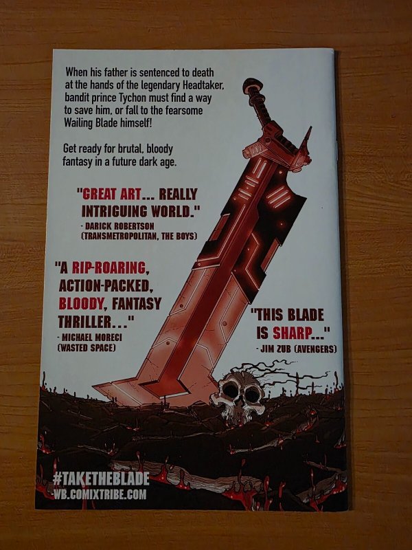 Wailing Blade #1 ~ NEAR MINT NM ~ 2019 Comix Tribe Comics