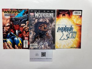 3 Marvel Comics Weapon X # 2 + Wolverine # 3 + X-Men # 395 Avengers Thor 89 JS46