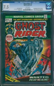 Ghost Rider #1 (Marvel, 1973) CGC 7.5