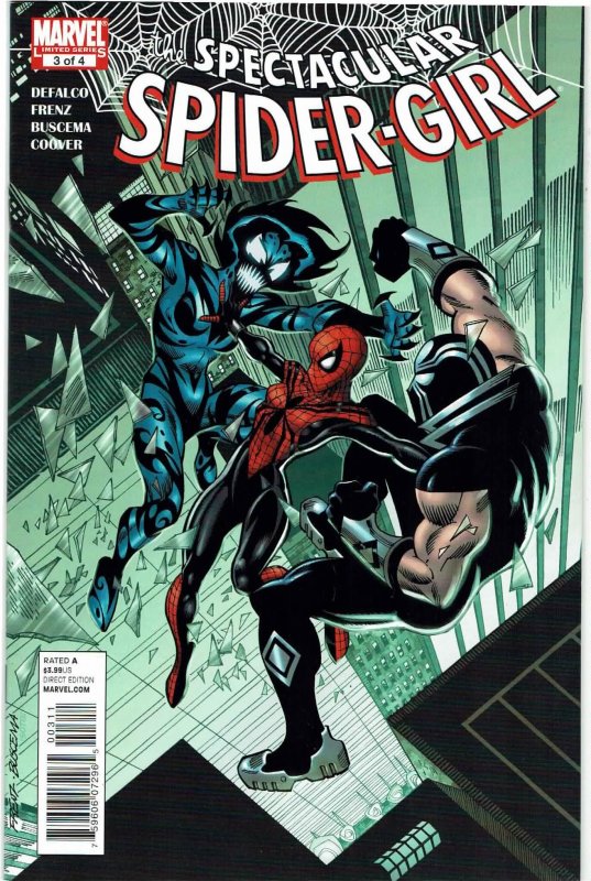 Spectacular Spider-Girl #3 Tom DeFalco Punisher Hobgoblin VF