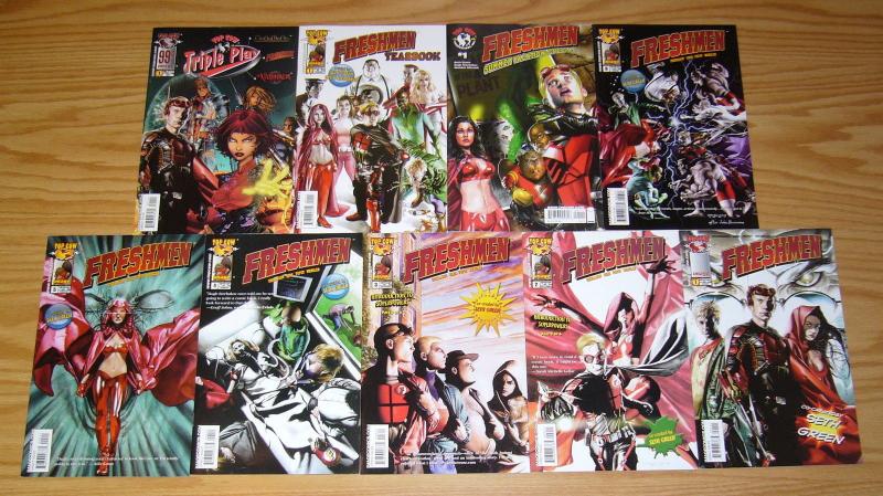 Seth Green's Freshmen #1-6 VF/NM complete series + yearbook + summer + more