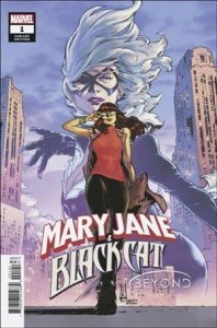 Mary Jane & Black Cat: Beyond 1-D C.F. Villa Cover VF/NM