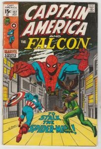 Captain America #137 (Jun-71) FN+ Mid-Grade Captain America