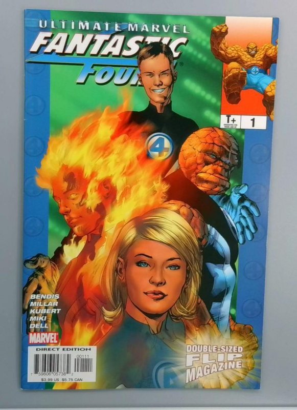 Ultimate X-Men/Ultimate Fantastic Four #1, NM Double-Sized Flip Magazine, Marvel