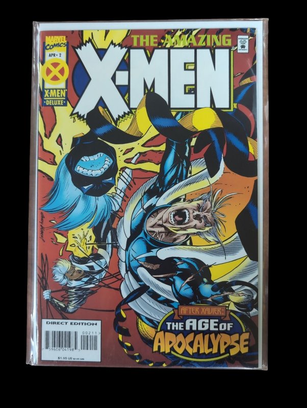 Amazing X-Men #1 2 3 4 Complete Age of Apocalypse 1995 Marvel Comics VF