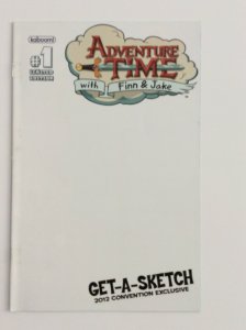 ADVENTURE TIME : MARCELINE & SCREAM QUEENS #1 Get-A-Sketch Convention Cover 2012