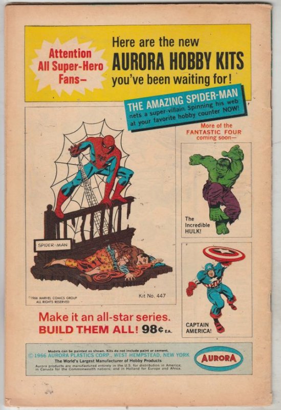 Fantastic Four #60 (Mar-67) VF High-Grade Fantastic Four, Mr. Fantastic (Reed...