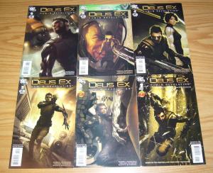 Deus Ex #1-6 VF/NM complete series based on the video game - morrison/hairsine