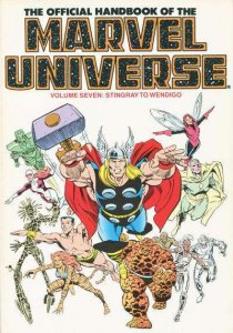 Official Handbook of the Marvel Universe (1985 series) Trade Paperback #7, NM...