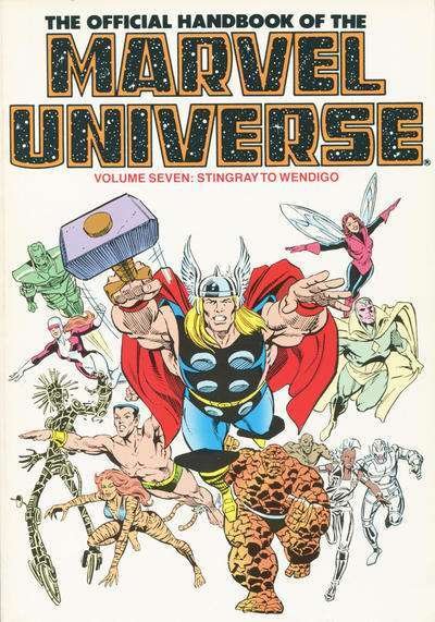 Official Handbook of the Marvel Universe (1985 series) Trade Paperback #7, NM...